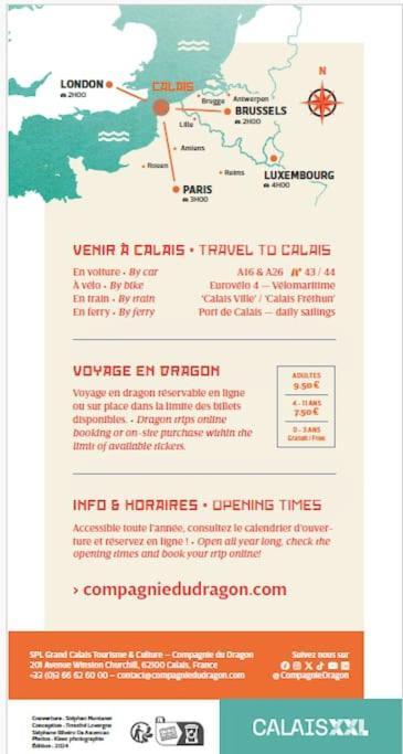 Le Clemenceau Appart-Calais Nord-Balcon-Plage Exterior foto
