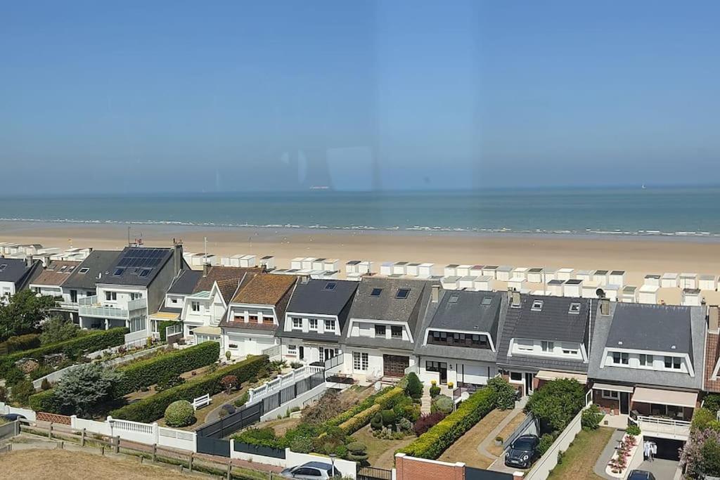 Le Clemenceau Appart-Calais Nord-Balcon-Plage Exterior foto