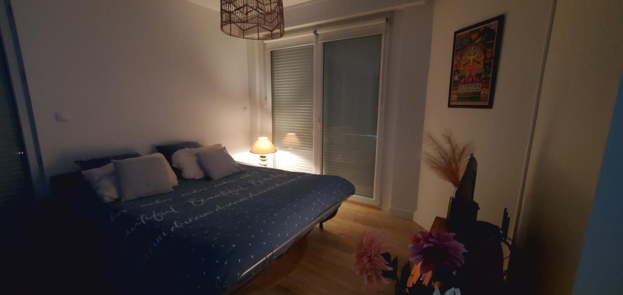 Le Clemenceau Appart-Calais Nord-Balcon-Plage Exterior foto