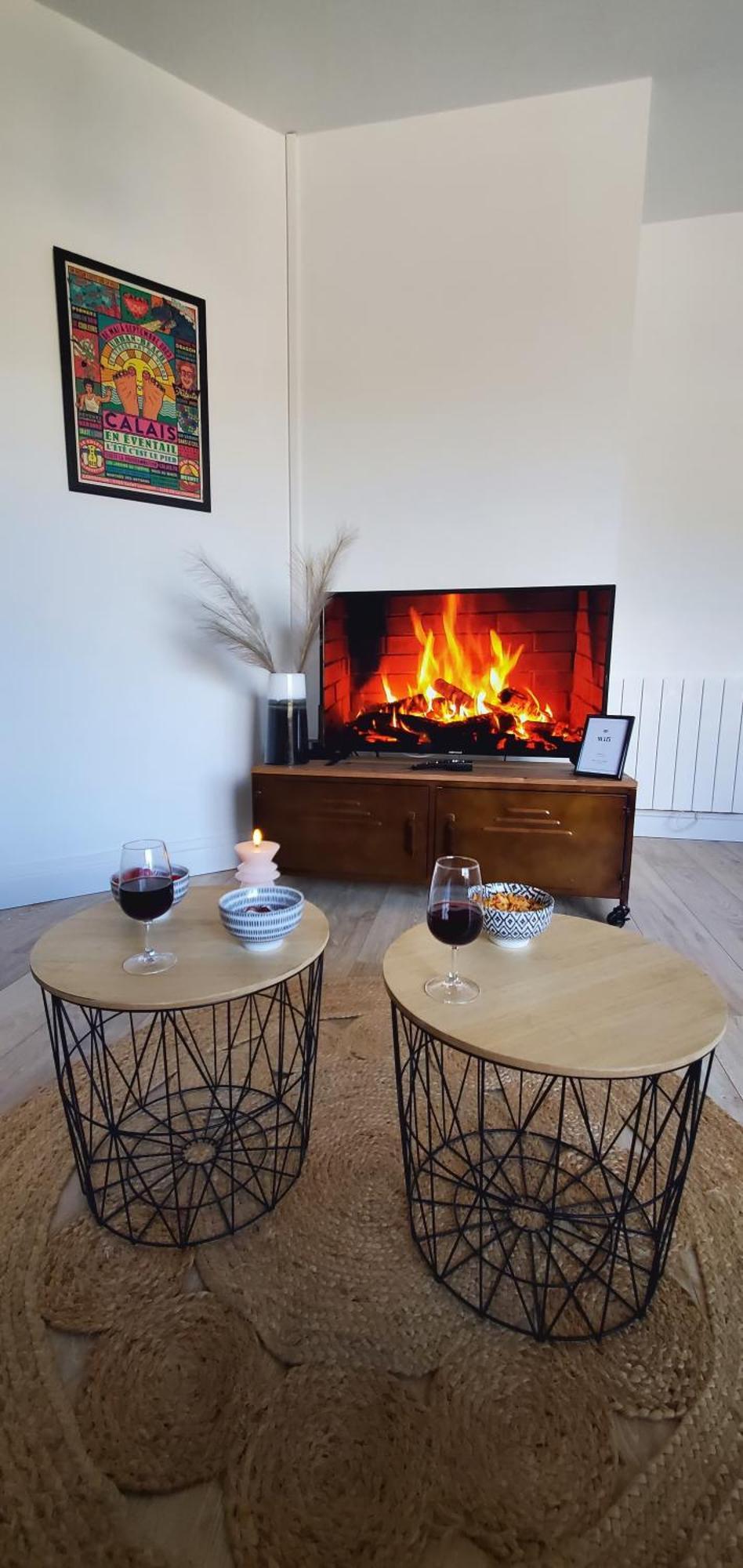 Le Clemenceau Appart-Calais Nord-Balcon-Plage Exterior foto