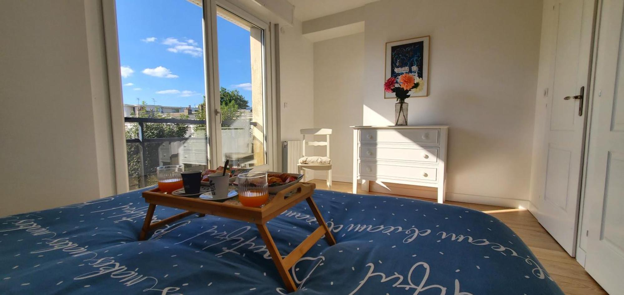 Le Clemenceau Appart-Calais Nord-Balcon-Plage Exterior foto